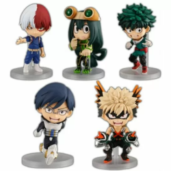 EXPOSITOR 12 FIGURAS CHIBIMASTER MY HERO ACADEMIA 10CM