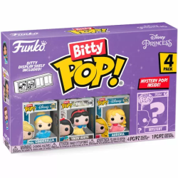 BLISTER 4 FIGURAS BITTY POP DISNEY PRINCESAS CENICIENTA