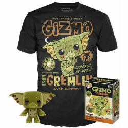 SET FIGURA POP & TEE GREMLINS GIZMO EXCLUSIVE