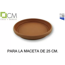 PLATO MACETA ELSA 25CM