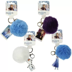 LLAVERO POMPOM FROZEN 2 - BLANCO