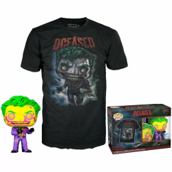 SET FIGURA POP & TEE DC COMICS JOKER