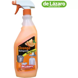 QUITAGRASAS CON PISTOLA 750 ML ORANGE