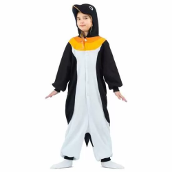 DISFRAZ PINGÜINO ADULT SMALL (KIGURUMI CON CAPUCHA Y COLA)