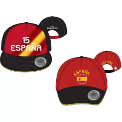 GORRA EUROCUP ESPAÑA LIGHT - ROJO - 52CM