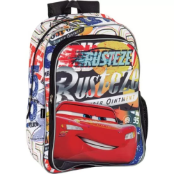 MOCHILA COLEGIAL CARS 42 CM.