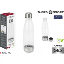 BOTELLA AGUA SSAS 1000ML T/ACERO THERMOSPORT