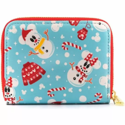 CARTERA MICKEY MINNIE SNOWMAN DISNEY LOUNGEFLY