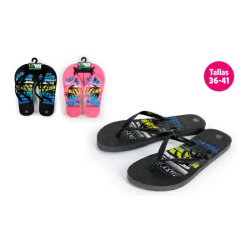 ZAPATILLAS PLAYA DISEÑO BEACH NEGRO TALLA 36