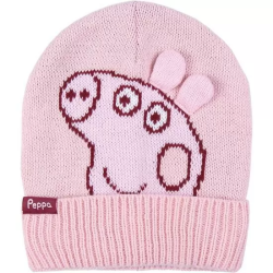 GORRO PUNTO JACQUARD PEPPA PIG PINK