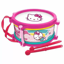 TAMBOR 16 CM.DIAMETRO HELLO KITTY