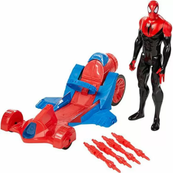 FIGURA SPIDERMAN + VEHICULO TITAN HERO SERIES MARVEL