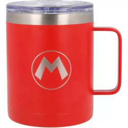 TAZA TERMO ACERO INOXIDABLE SUPER MARIO BROS NINTENDO 380ML