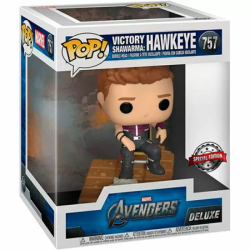 FIGURA POP MARVEL AVENGERS HAWKEYE VICTORY SHAWARMA EXCLUSIVE