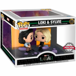 FIGURA POP MOMENT MARVEL LOKI - LOKI AND SYLVIE EXCLUSIVE