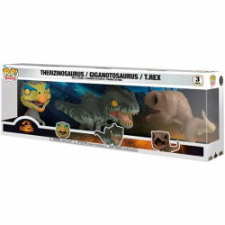 BLISTER 3 FIGURAS POP JURASSIC WORLD