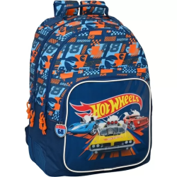 MOCHILA DOBLE ADAPT.CARRO HOT WHEELS 