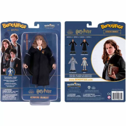 FIGURA MALEABLE BENDYFIGS HERMIONE CON VARITA HARRY POTTER 19CM