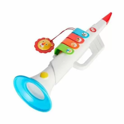 TROMPETA 4 NOTAS FISHER PRICE 9X30 CM