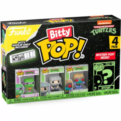 BLISTER 4 FIGURAS BITTY POP TORTUGAS NINJA DONATELLO