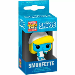 LLAVERO POCKET POP THE SMURFS SMURFETTE