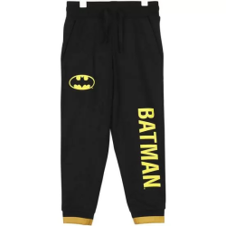 PANTALÓN LARGO COTTON BRUSHED BATMAN BLACK