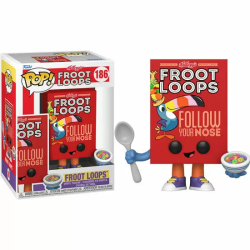 FIGURA POP KELLOGGS FROOT LOOPS CEREAL BOX