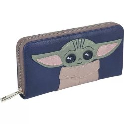 CARTERA TARJETERO THE MANDALORIAN - AZUL