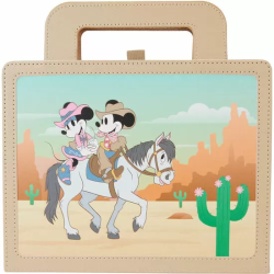 CUADERNO WESTERN MICKEY & MINNIE DISNEY LOUNGEFLY