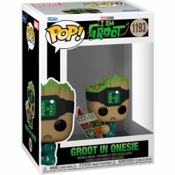 FIGURA POP MARVEL I AM GROOT - GROOT IN ONESIE