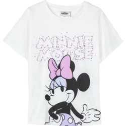 CAMISETA CORTA SINGLE JERSEY MINNIE