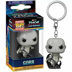 LLAVERO POCKET POP MARVEL HOR LOVE AND THUNDER GORR