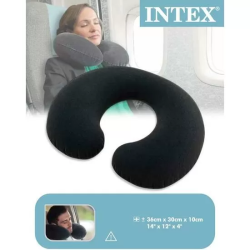 ALMOHADA VIAJE HINCHABLE FLOCADA