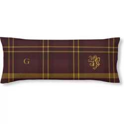 FUNDA DE ALMOHADA 100% ALGODÓN MODELO GRYFFINDOR CUADRO DE 105 CM.