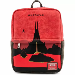 MOCHILA MUSTAFAR STAR WARS LOUNGEFLY 30CM