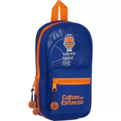 PLUMIER MOCHILA C/4 PORT. VACIO VALENCIA BASKET