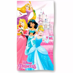 TOALLA PRINCESAS DISNEY MICROFIBRA