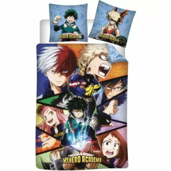 FUNDA NORDICA MY HERO ACADEMIA CAMA 90CM MICROFIBRA