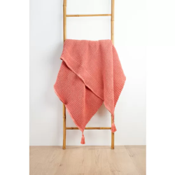 PLAID VERANO ARNIA - SALMON - 180X220 CM