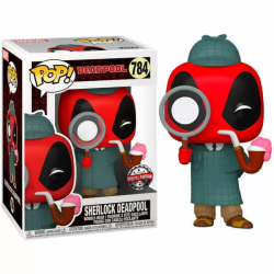 FIGURA POP MARVEL DEADPOOL 30TH SHERLOCK DEADPOOL EXCLUSIVE