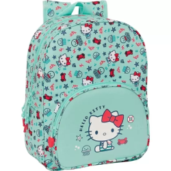 MOCHILA INFANTIL ADAPT.CARRO HELLO KITTY 