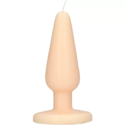 SCANDALOUS CANDLES - BUTT PLUG - FLESH