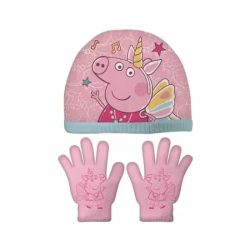 SET GORRO/GUANTES INFANTIL 48/51 PEPPA PIG 