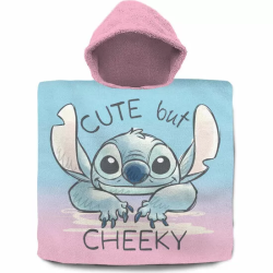 PONCHO TOALLA STITCH DISNEY ALGODON