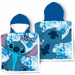 PONCHO TOALLA STITCH DISNEY ALGODON