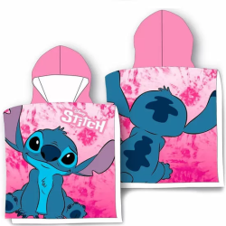 PONCHO TOALLA STITCH DISNEY ALGODON