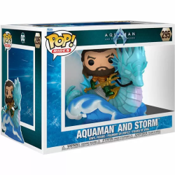 FIGURA POP RIDE DELUXE DC COMICS AQUAMAN Y EL REINO PERDIDO AQUAMAN ON STORM