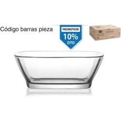 BOL APERITIVOS RECTANGULAR 375CC DEFNE