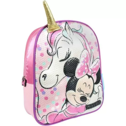 MOCHILA INFANTIL 3D PREMIUM MINNIE ROSA