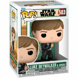 FIGURA POP STAR WARS EL LIBRO DE BOBA FETT 2 LUKE SKYWALKER & GROGU